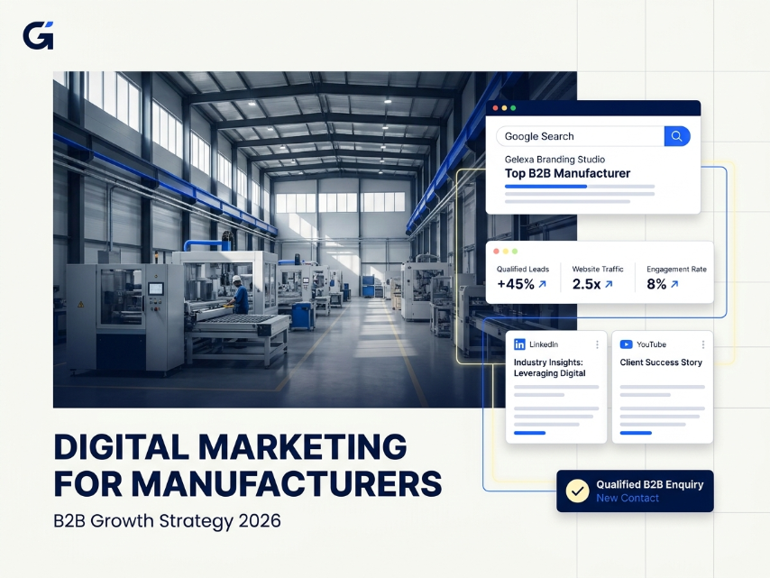 Digital Marketing for Manufacturing Companies: B2B Growth Strategy for 2026